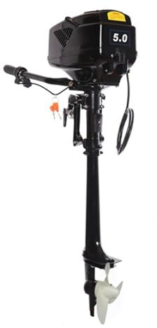 Elektro Aussenborder Außenborder Außenbordmotor Trolling Motor Elektromotor Boot 48V 1200W | Bürstenloser Motor aus reinem Kupfer | Geräuschreduzierer | Omnidirektionale Drehjoystick