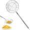 Espumadera araña de Acero Inoxidable,Espumadera metálica,Espumadera Alambre,Cuchara Espumadera de Alambre,adecuada para cocinar en la cocina,asar,cocer al vapor y recoger alimentos (16 cm)