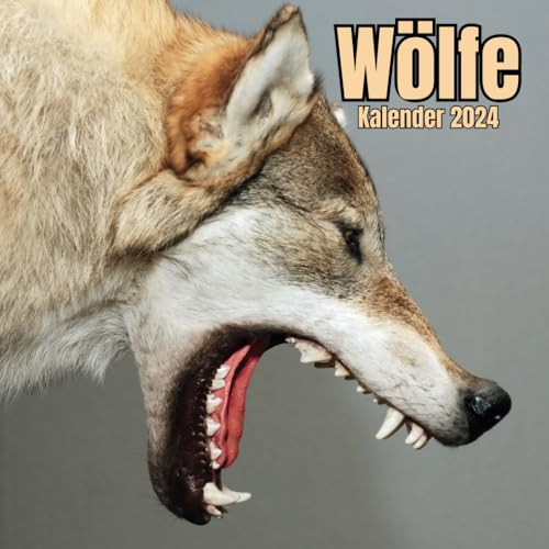 Wölfe Kalender 2024: Organizer von SEPTEMBER 2023 bis Dezember 2024 , für Tiere Liebhaber