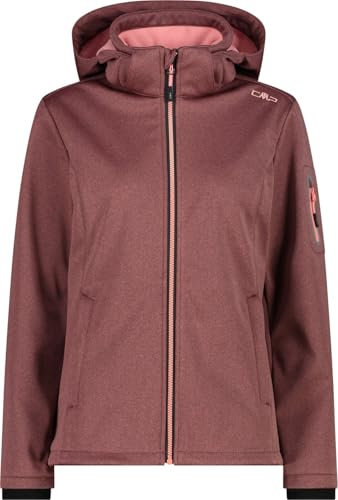 CMP Damen Softshelljacke Darker orchidea Mel 44