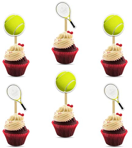 Seyal® Tennis Cupcake topper
