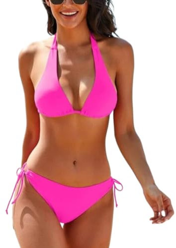 Bikinis Mujer Push Up Elegante Cruzadas Tops Traje de Baño Dos Piezas Conjunto de Bikini de Cintura Alta Top Acolchado