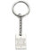 TEAMER Bring Them Home Now Schlüsselanhänger, Edelstahl, jüdisch, hebräisch, Erkennungsmarke, Schmuck für Männer und Frauen, Davidstern – Silber, 24.9*25.2mm