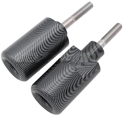 Frame Sliders Sturzschutz Für Suzuki Für GSXR1000 Für GSX-R Für GSXR 1000 K5 2005 2006 Motorrad Schwarz & Carbon No Cut Rahmen Sliders Crash Fallen Schutz Sturzpads Motorrad(Kohlenstoff)