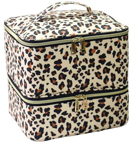 Bag Organizer | Storage Nail Bag | Bag Nail Polish, Box for Nail Tech, Nail Kit Supplies Organizer Case Portable Nail Supplies Bag Nail Dryer Case Manicure Tools Double Layer