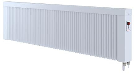 Kompakte Flächenspeicherheizung areo direct base 1600 Watt - leicht bedienbares Thermostat - angenehme Wärme bei minimalem Energieverbrauch