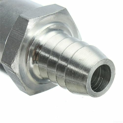 Inline-Rückschlagventil für Kraftstoff-, Luft- und Wasserleitung, verhindert Rückfluss, 6 mm, 12 mm (10 mm)
