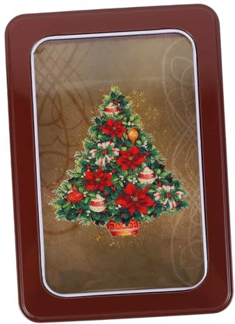 Garneck 1stück Weihnachtliche Süßigkeitenbox Transparente Geschenkverpackung Mit Weihnachtsbaum- Für Plätzchen Kleine Und Dekoration Einfach Zu Nutzen Handfreundlich Und Praktisch