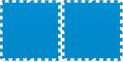 Bestway 58220-6 Tappetino Base Polietilene Morbido 50x50 (Confezione da 2)