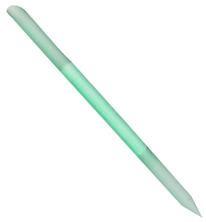 Glasnagelfeile für Naturnägel, Grün, Doppelseitig