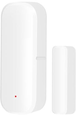 Sensore magnetico WiFi Smart per porte e finestre, compatibile con Alexa, sicurezza domestica e automatico, sicurezza per bambini, allarme antifurto, funziona con Alexa, app e controllo vocale