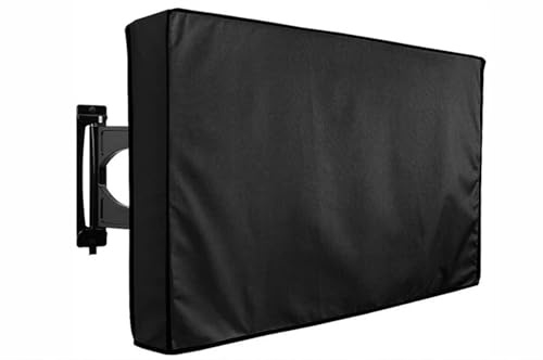 Oxford Cloth Outdoor TV Cover Monitor Swimming Pool Waterproof Screen Protectors(36-38inch)