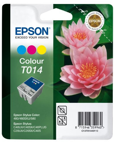 Epson Inkjet Cartridge Page Life 150pp Colour Ref T014401