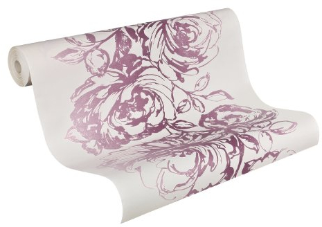 Esprit Home 264510 Tapete London, Mustertapete, floral