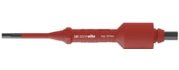 Wiha Wechselklinge electric Sechskant für Drehmoment-Schraubendreher mit Pistolengriff (38918) 3,0 mm x 132 mm, 5,5 Nm, VDE-geprüft, stückgeprüft