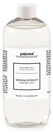 pajoma® Raumduft Nachfüllflasche 500 ml, Weihnachtsduft | Nachfüller für Lufterfrischer | intensiver und hochwertiger Duft in Premium Qualität