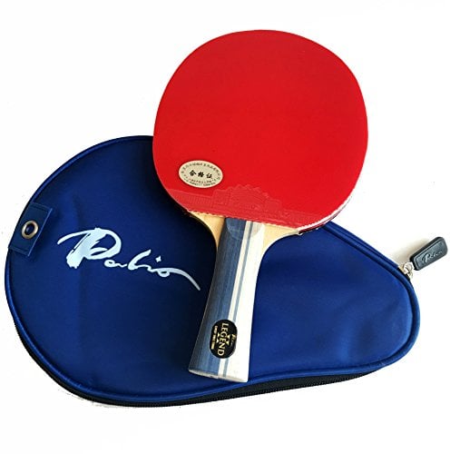 Palio Legend 2.0 - Racchetta da ping pong con custodia, approvata ITTF avanzata, potenza massima, velocità e rotazione