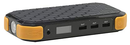 Denver Jumpstart-Kit für das KFZ 'JST-10010', Powerbank mit Starthilfe-Funktion Schwarz