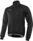 BERGRISAR Herren Fahrradjacke für Winter Fahrrad-Rennrad-Mtb Jacke Softshell Thermo Wasserdicht Radjacke mit 4 Taschen Schwarz XX-Large