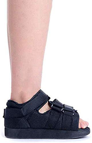 QMZDXH Zapatos Quirúrgicos Ortopédicos,Calzado Post Quirúrgico Fractura Pie Bota Caminar Médica Ligera Correas Ajustables