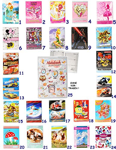 alles-meine.de GmbH Schulplaner/Hausaufgabenheft - Tinkerbell/Fairy - ohne Vortragen der Stunden ! - für Faule - Schule - incl. Schutzhülle & bunten Seiten - für Mädchen ..