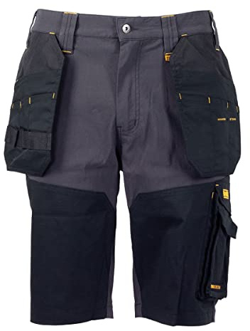 Hamden Shorts, Grau/Schwarz, Größe 42