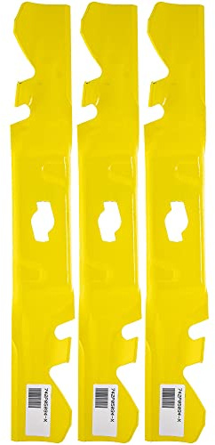 CUB CADET 742P05094-X Xtreme Blade S-förmiges Loch, 43,9 cm, 3 Stück, Enduro XT1-LT50 Ultima ZT1-50 ZT2-50