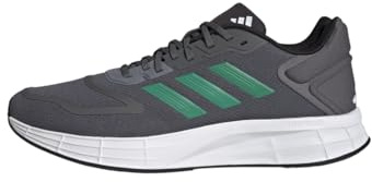 adidas Herren Duramo 10 Shoes, Grey Five / Court Green / Cloud White, 46 EU