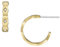 FOSSIL Ring Für Frauen Sadie, Breite: 3.8mm Gold-Edelstahl-Ring, JF04383710