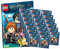 Blue Ocean LEGO Harry Potter Sticker Serie 1 (2023) - 1 Album + 20 Tüten Sammelsticker Bundle + 10 Originale STRONCARD Hüllen