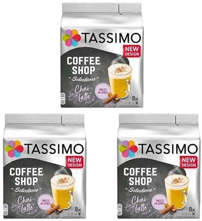 Coffee Chai Latte 24er Pack T-Discs (3 x 8 = 24 Portionen)