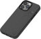 Aulumu A15 Veganes Leder für iPhone 15 Pro Magnetische Hülle [Einzigartiges Kühlfenster] - Kompatibel mit Magsafe [Metall Individuelle Tasten] Stoßfest Kratzfest Handyhülle - Schwarz