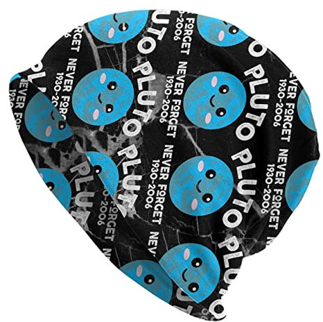 934 Skull Beanie Never Forget Pluto Beanie Winter Mütze Unisex Winter Beanie Mütze Mehrweg Beanie Für Damen Skifahren Winter