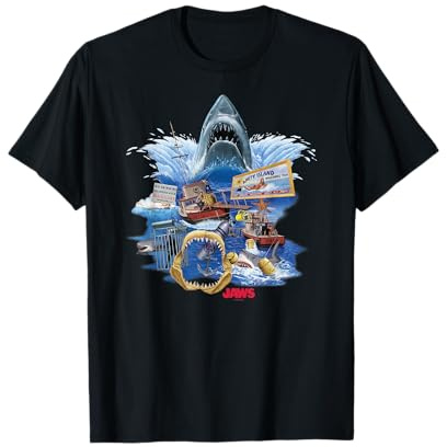 Jaws Postercollage T-Shirt