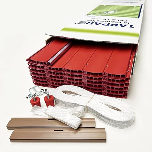 Kit Tapparella Avvolgibile in PVC- Fai da te. Made in Italy. Facile da ridimensionare(L 80X250 H - COL.119) varie misure,9 colori, corredata di cinta e scorricinta.