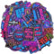 50Pcs Neon Stickers Motivational Stickers Glow in The Dark Stickers Cool Stickers Waterproof Sticker for Bumper, Laptop, Skateboard, Water Bottle, Luggage, Phone