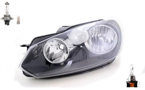Johns, Scheinwerfer Halogen passend für VW Golf VI 5K1 AJ5 517 08-13 Links Leuchtmittel
