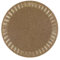 Blanc Mariclò Sottopiatto decorativo oro con perline D35 cm