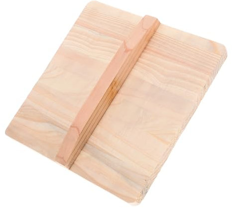 Ciieeo Retro Wooden Lid for Frying Pan Tamagoyaki Pan Lid Omelette Pan Cover for Japanese Egg Pan Use