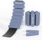 REALIKE Ankle Weights for Women Wrist Leg Adjustable Weighted Wristband for Pilates Yoga Walking Aerobics 2 Pieces in Set 1lb(453.5g) Per Piece (Grau)