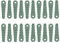 Chuancheng Lot de 20 lames de tête de débroussailleuse Parkside PRTA20-Li A1- IAN 311046, PRTA 20-Li B1- IAN 330831, PRTA20-Li B2- IAN 334231, PRTA 20-Li C3- IAN 351753/365589/ 3517589/ 365589/ 3.