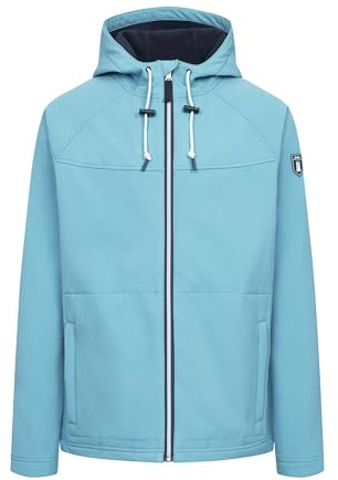 derbe Herren Softshell Jacke Isleby - Türkis L