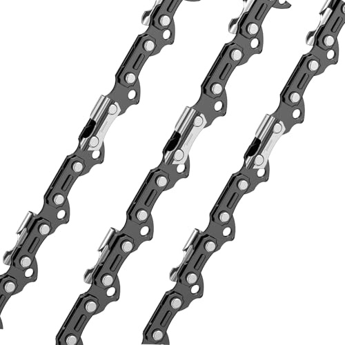 Osdui 3 Cadenas de Motosierra 3/8 66 Eslabones 1,6 mm 45 cm 063
