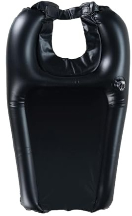 Tabanzhe Portable Inflatable Hair Washing Basin – No Spill Shampoo Sink with Adjustable Strap for Bedridden Disabled Elderly Kids or Home Use