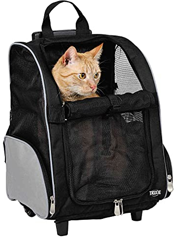 Trixie 2880 Trolley, 32 × 45 × 25 cm, schwarz/grau
