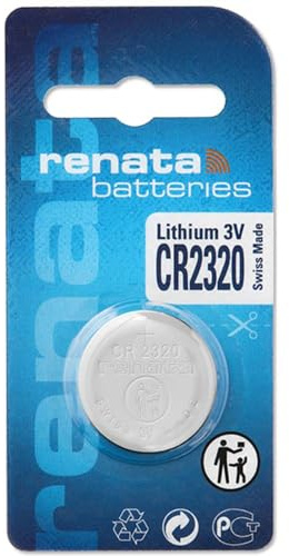 Renata CR2320 Button Cell CR 2320 Lithium 150 mAh 3 V Pack of 1