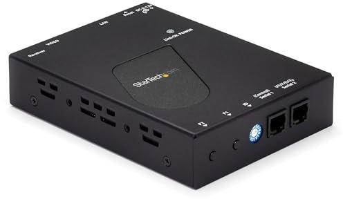 StarTech.com HDMI über Cat5/6 Ethernet LAN Empfänger für ST12MHDLAN - HDMI over IP Gigabit Netzwerk Cat 6 Extender Empfänger - 1080p