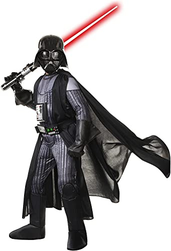 Rubie's Official Disney Star Wars Sith Lord Darth Vader Premium Costume, Kids Fancy Dress