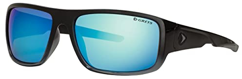 Greys Polarisiert Angel-Sonnenbrillen g1 G2 G3 G4 Angeln Brille neu 2018 - G2 Glanz blk verblassen / blau Spiegel, G2 GLOSS BLK FADE/BL MIRROR