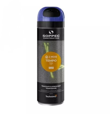 Soppec 141619O Tempo TP Traceur de Chantier, Bleu, TU EU
